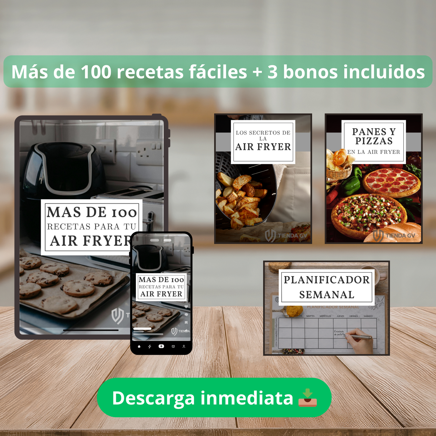 100 RECETAS + 20 MINUTOS = COMIDA EN LA MESA